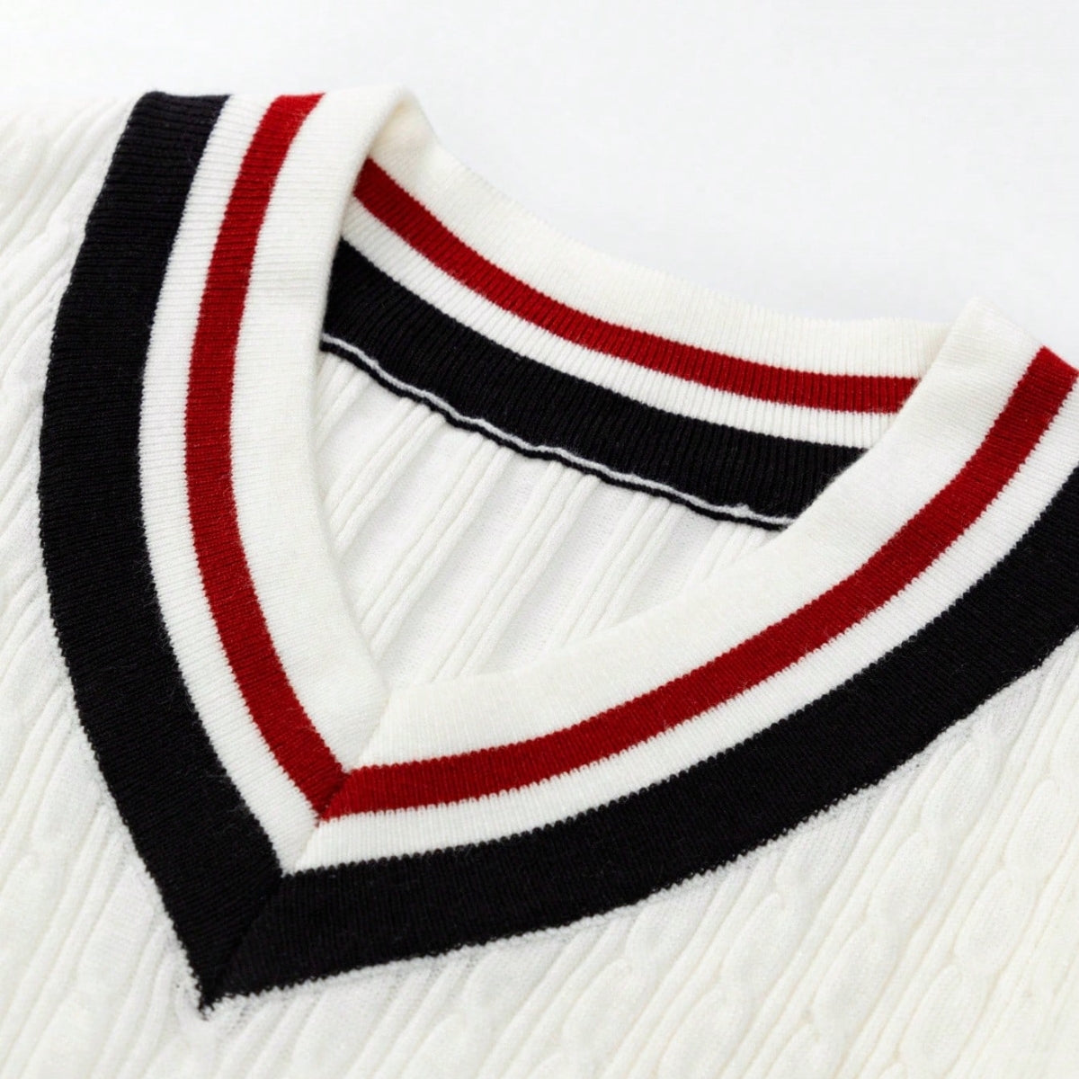 Collegiate V-Neck Sweater