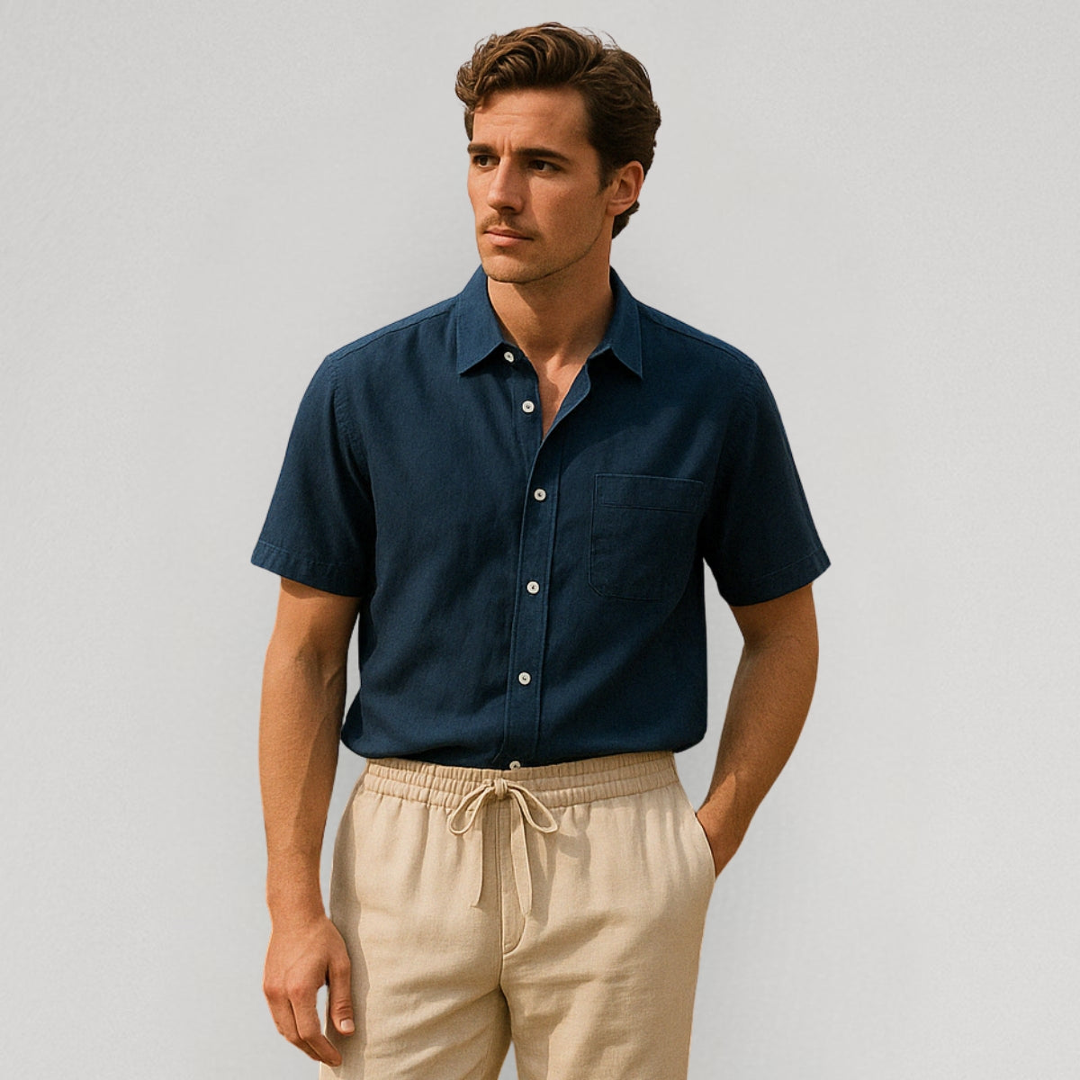 Ellsworth Linen-Cotton Shirt